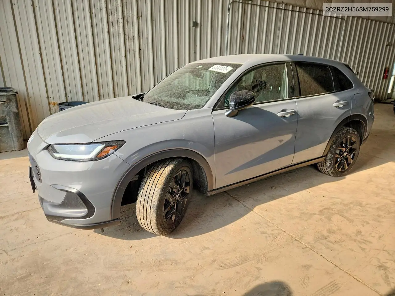 2025 Honda Hr-V VIN: 3CZRZ2H56SM759299 Lot: 61344076