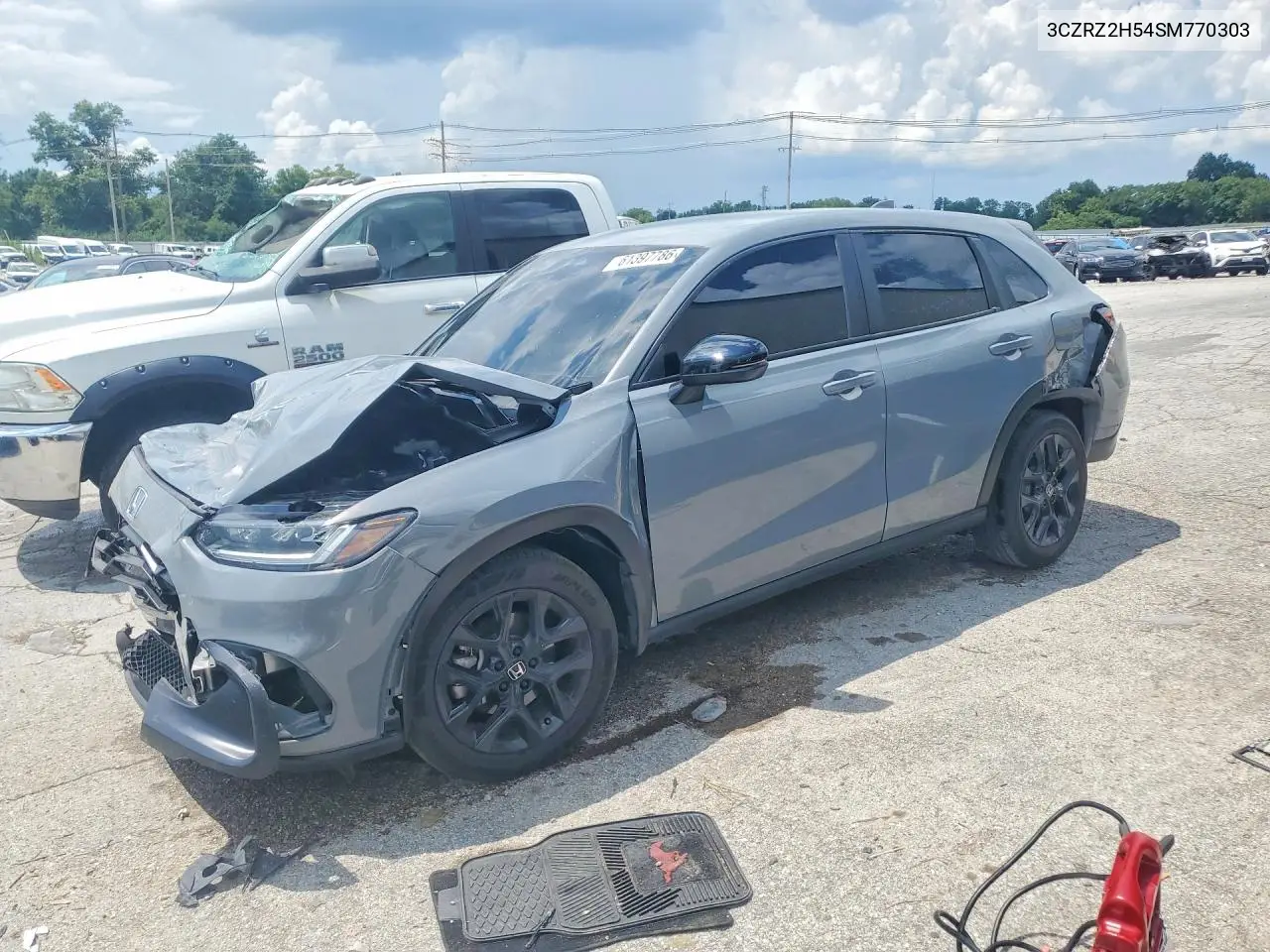 2025 Honda Hr-V Sport VIN: 3CZRZ2H54SM770303 Lot: 61397786