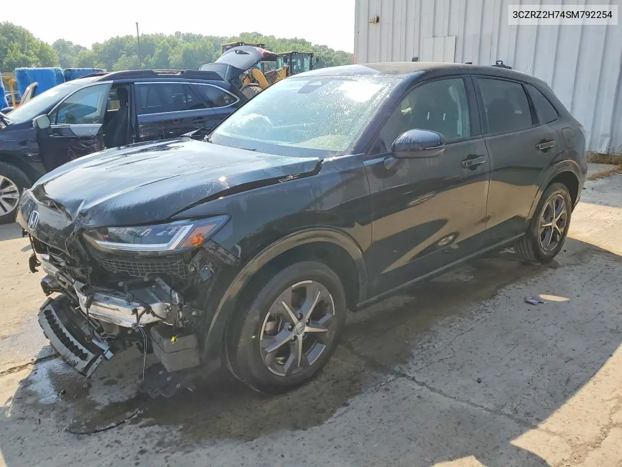 2025 Honda Hr-V Exl VIN: 3CZRZ2H74SM792254 Lot: 61684856