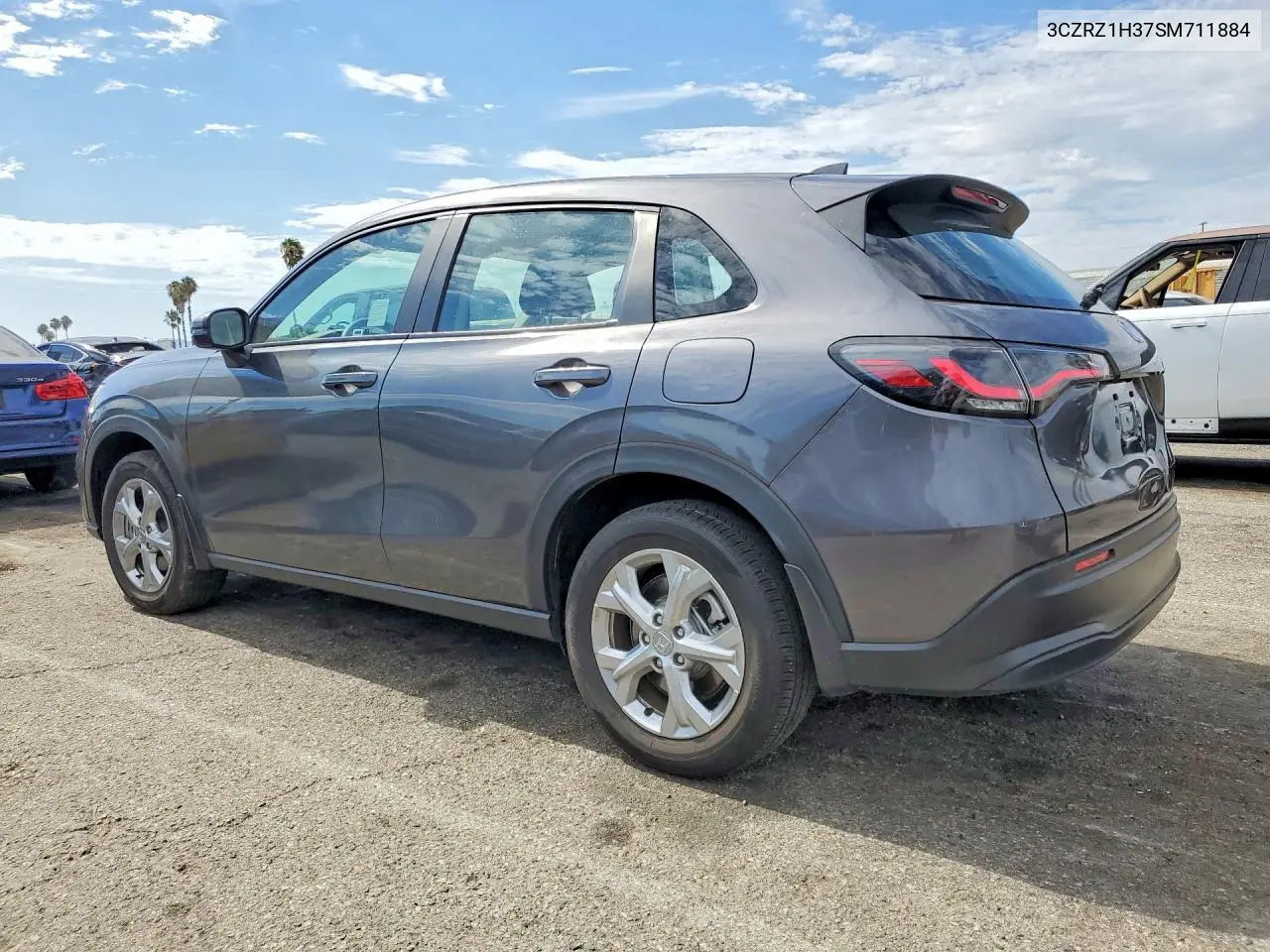 2025 Honda Hr-V Lx VIN: 3CZRZ1H37SM711884 Lot: 61800546