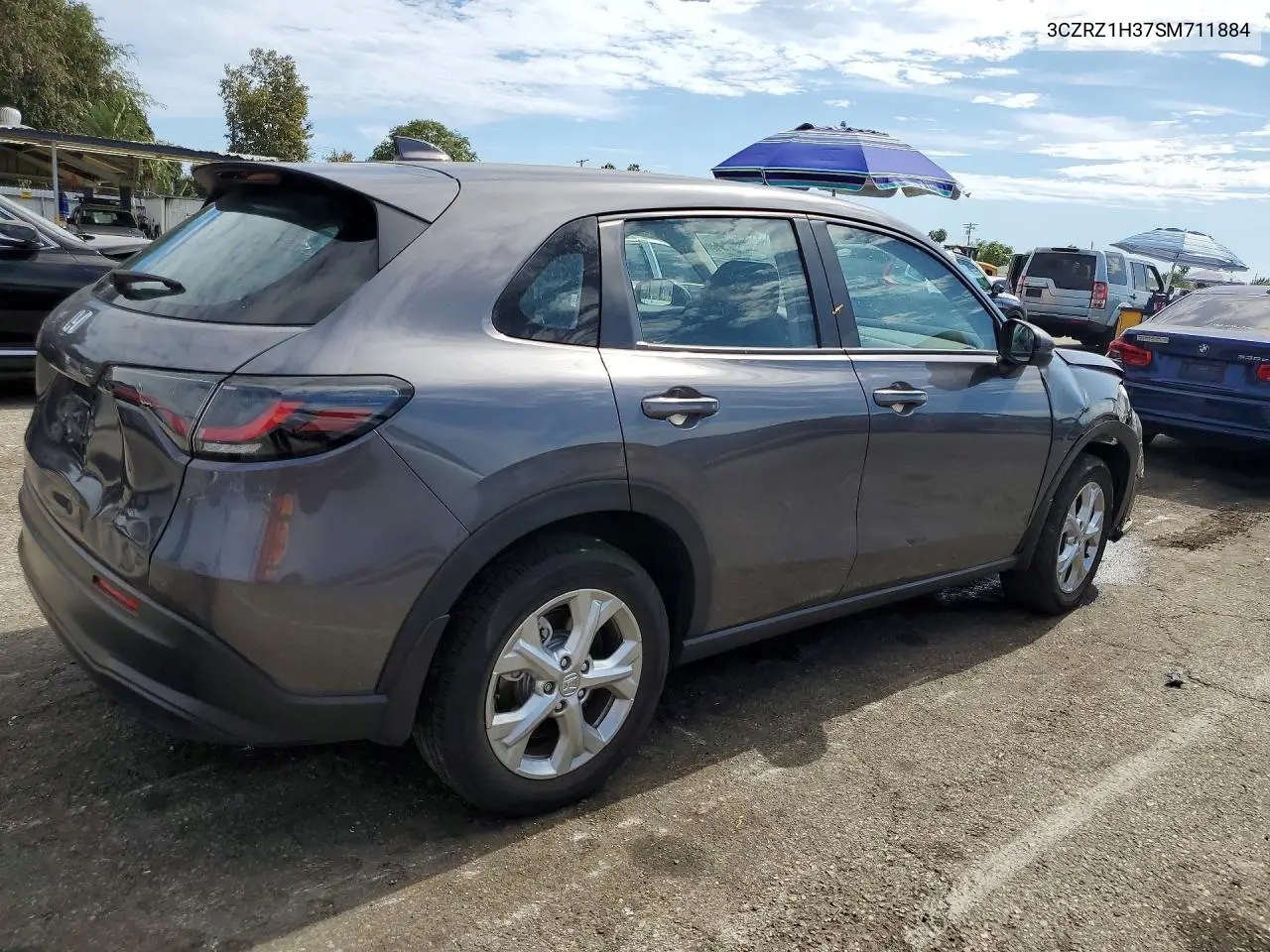 2025 Honda Hr-V Lx VIN: 3CZRZ1H37SM711884 Lot: 61800546