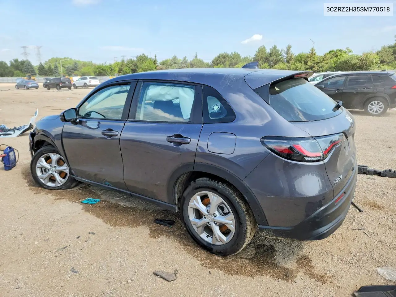 2025 Honda Hr-V Lx VIN: 3CZRZ2H35SM770518 Lot: 85447605