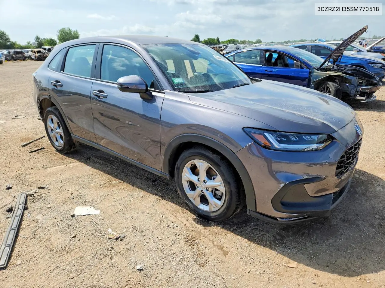 2025 Honda Hr-V Lx VIN: 3CZRZ2H35SM770518 Lot: 85447605