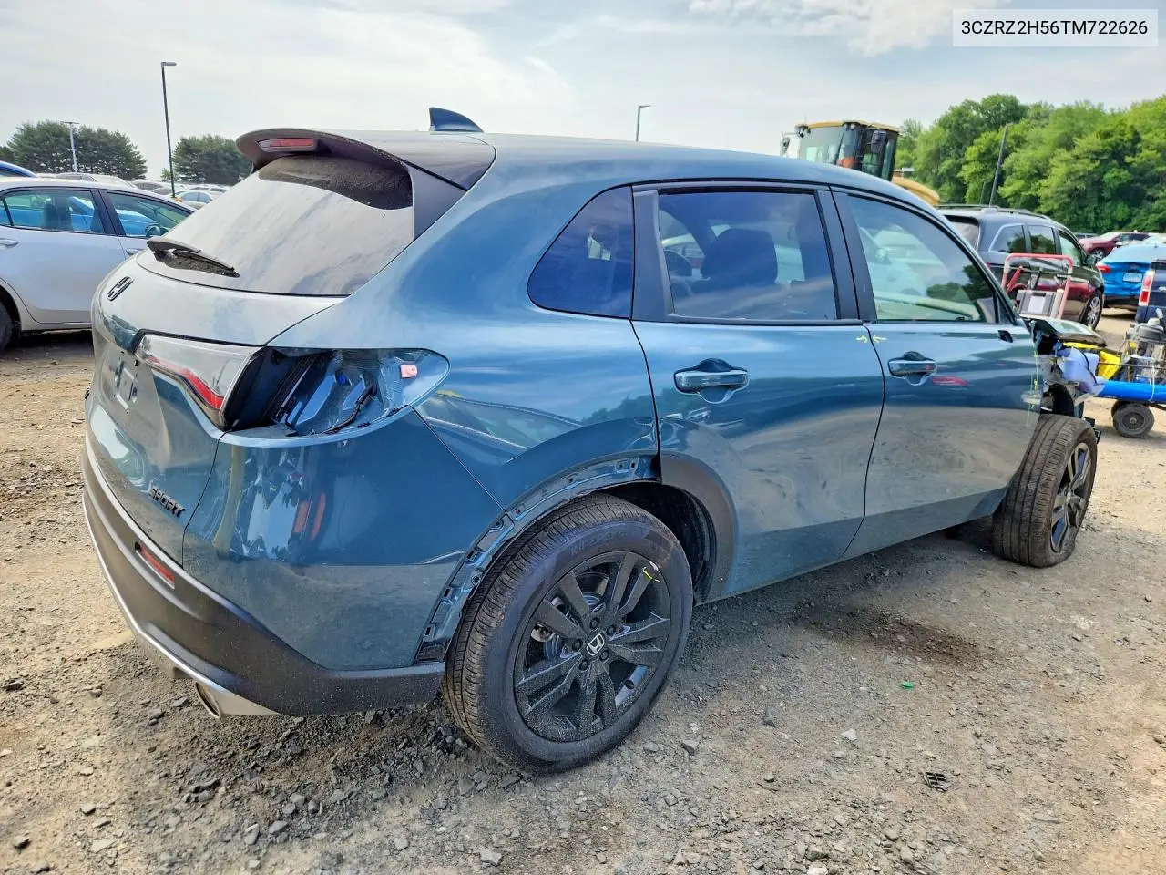 2026 Honda Hr-V Sport VIN: 3CZRZ2H56TM722626 Lot: 56087736