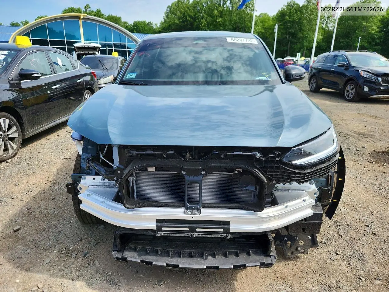 2026 Honda Hr-V Sport VIN: 3CZRZ2H56TM722626 Lot: 56087736
