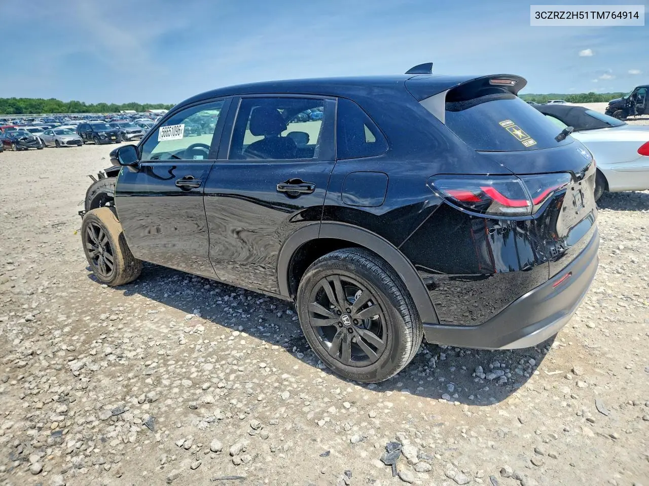 2026 Honda Hr-V Sport VIN: 3CZRZ2H51TM764914 Lot: 56651096