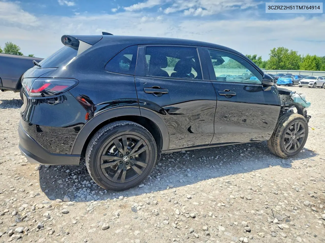 2026 Honda Hr-V Sport VIN: 3CZRZ2H51TM764914 Lot: 56651096