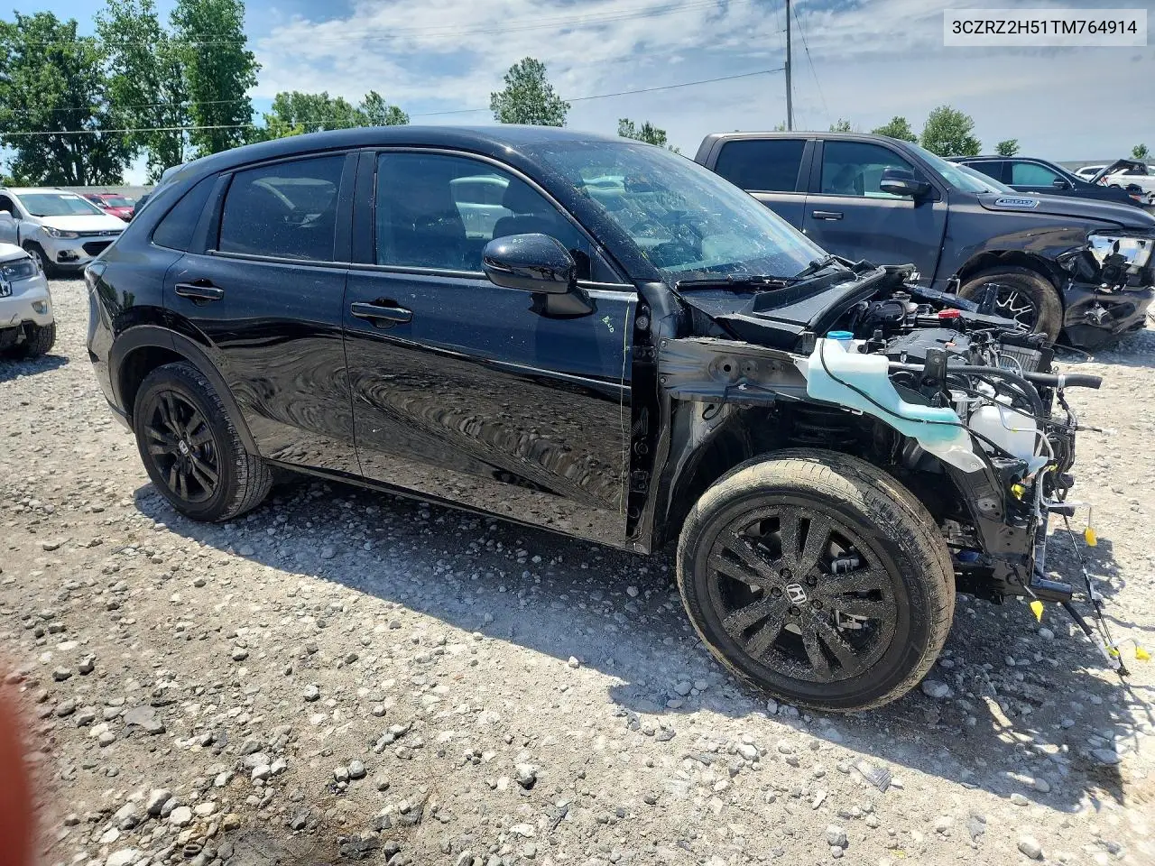 2026 Honda Hr-V Sport VIN: 3CZRZ2H51TM764914 Lot: 56651096