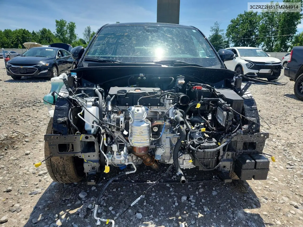 2026 Honda Hr-V Sport VIN: 3CZRZ2H51TM764914 Lot: 56651096