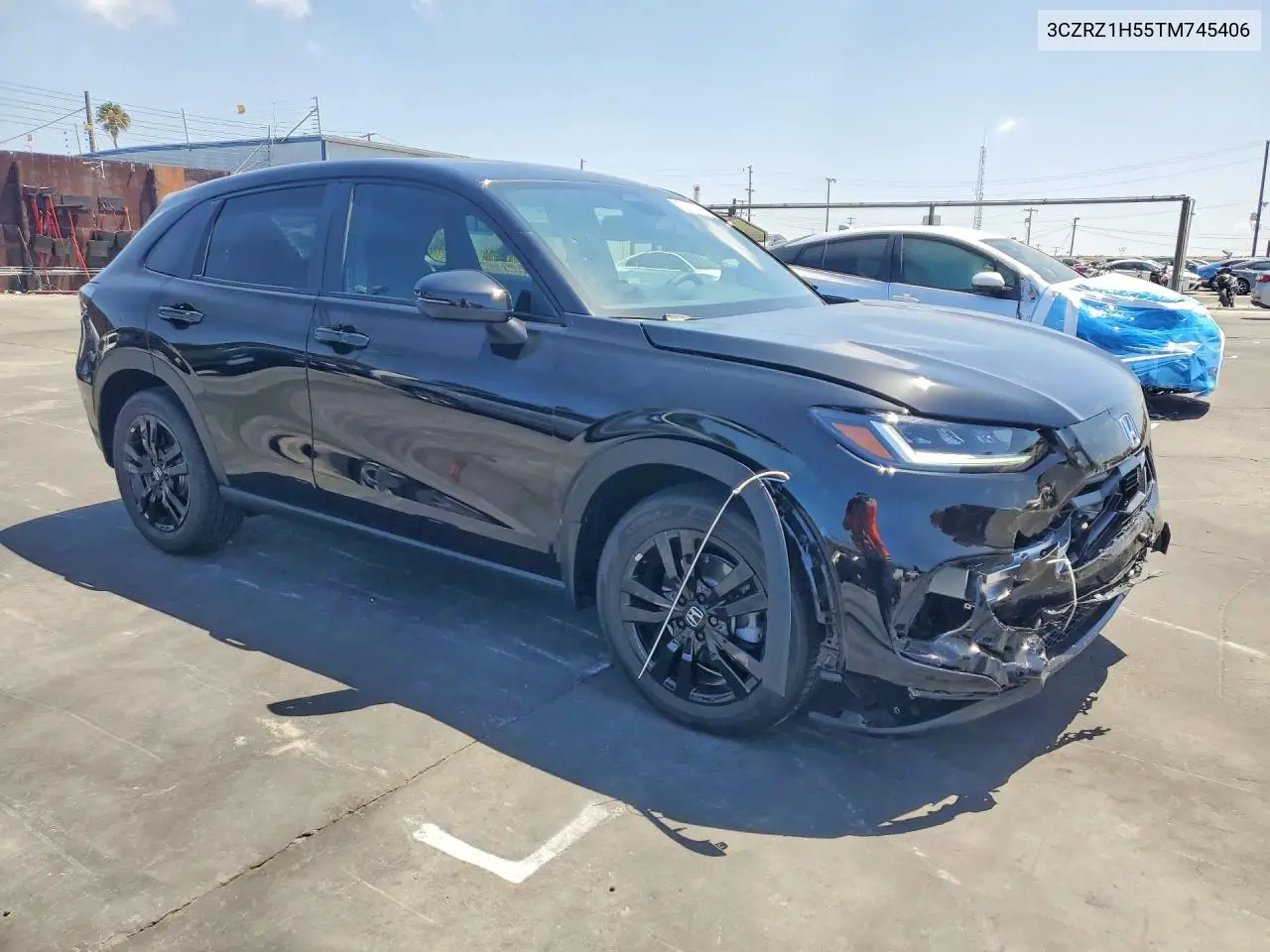 2026 Honda Hr-V Sport VIN: 3CZRZ1H55TM745406 Lot: 56893516