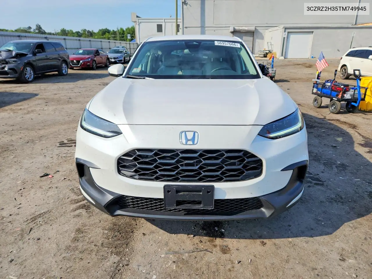2026 Honda Hr-V Lx VIN: 3CZRZ2H35TM749945 Lot: 56957666