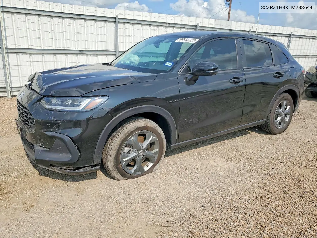 2026 Honda Hr-V Lx VIN: 3CZRZ1H3XTM738644 Lot: 58836206