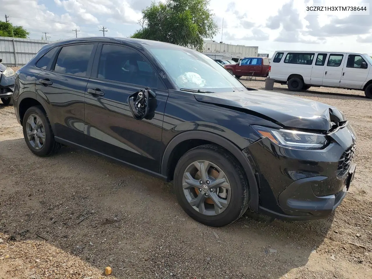 2026 Honda Hr-V Lx VIN: 3CZRZ1H3XTM738644 Lot: 58836206