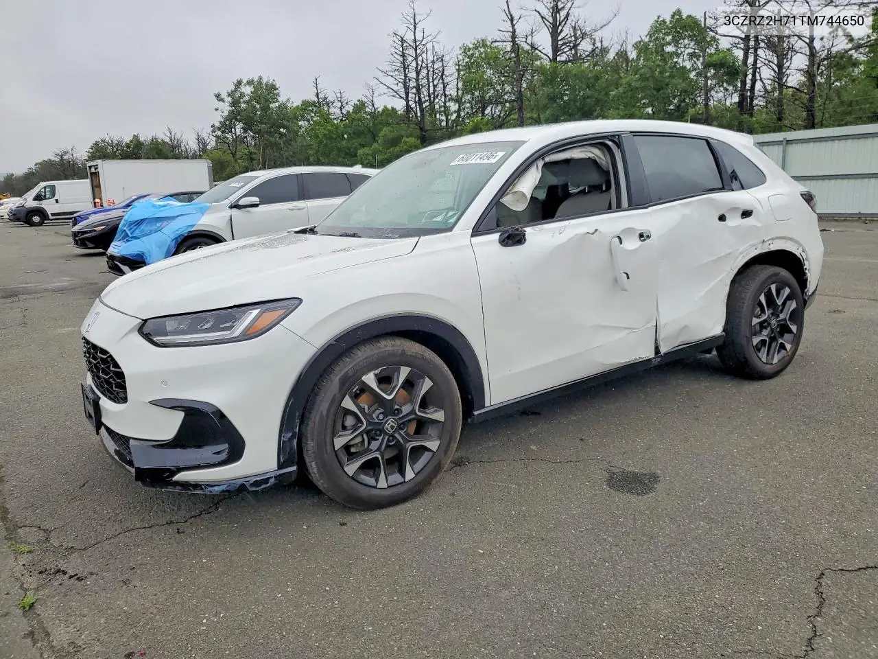 2026 Honda Hr-V Exl VIN: 3CZRZ2H71TM744650 Lot: 60011496