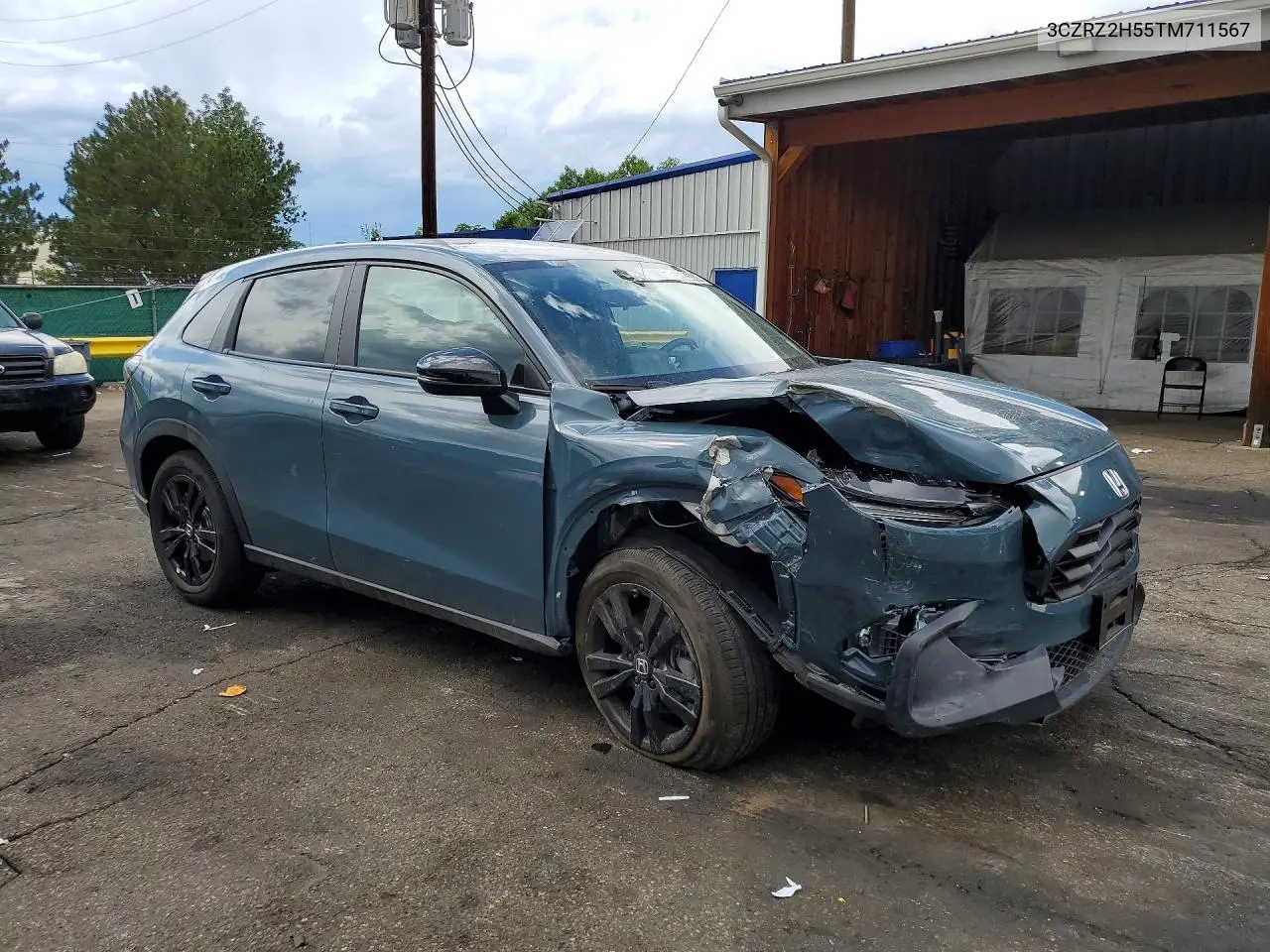 2026 Honda Hr-V Sport VIN: 3CZRZ2H55TM711567 Lot: 60288936