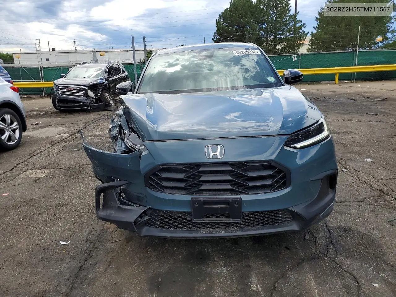 2026 Honda Hr-V Sport VIN: 3CZRZ2H55TM711567 Lot: 60288936
