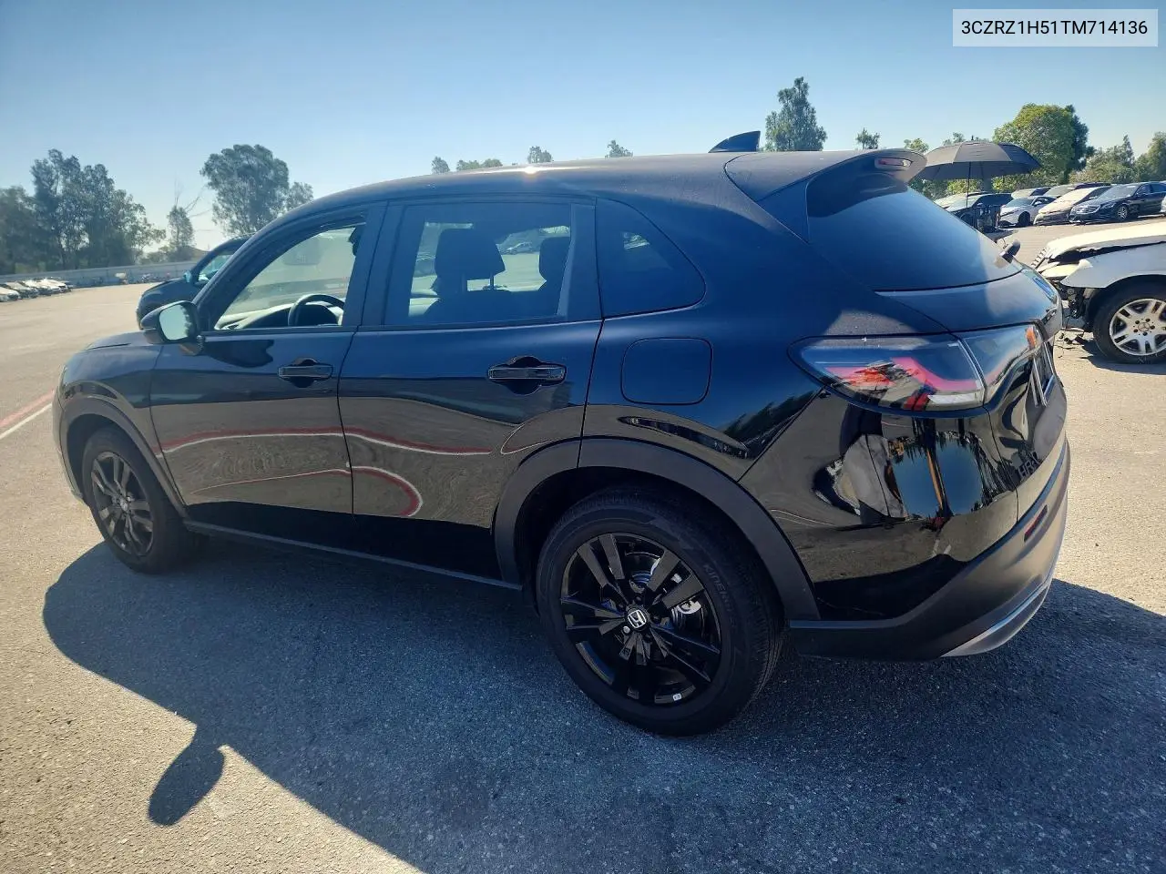 2026 Honda Hr-V Sport VIN: 3CZRZ1H51TM714136 Lot: 60416566