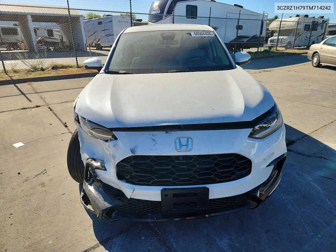 2026 Honda Hr-V Exl VIN: 3CZRZ1H79TM714242 Lot: 60504426