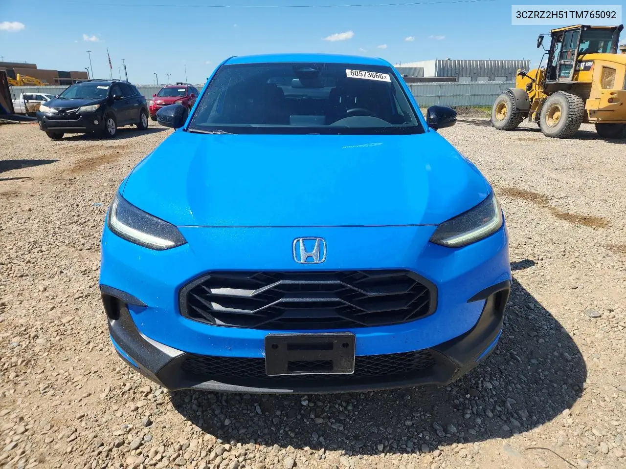 2026 Honda Hr-V Sport VIN: 3CZRZ2H51TM765092 Lot: 60573666