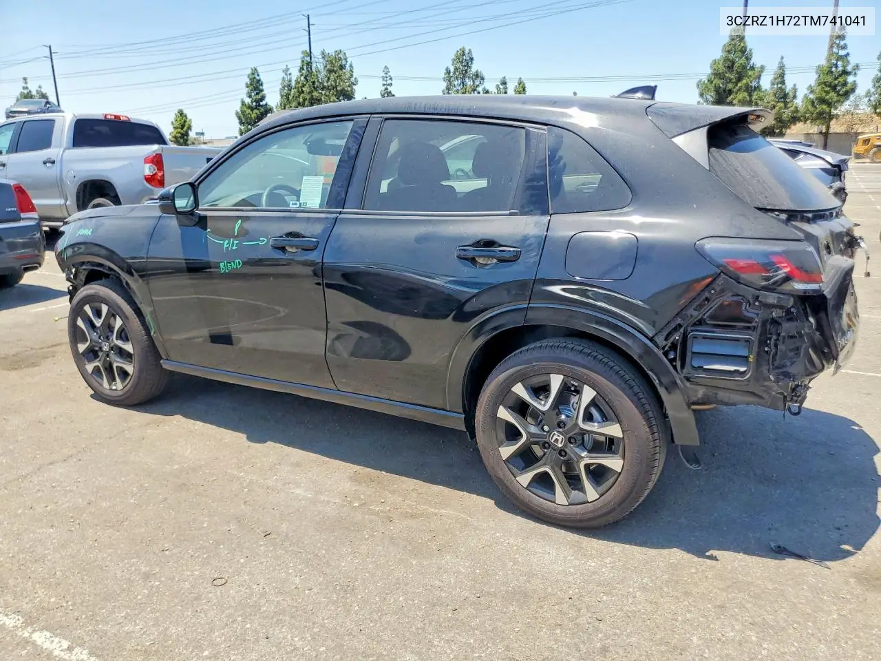 2026 Honda Hr-V Exl VIN: 3CZRZ1H72TM741041 Lot: 60948716
