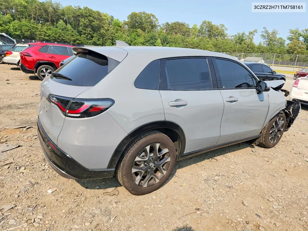2026 Honda Hr-V Exl VIN: 3CZRZ2H71TM758161 Lot: 61119826