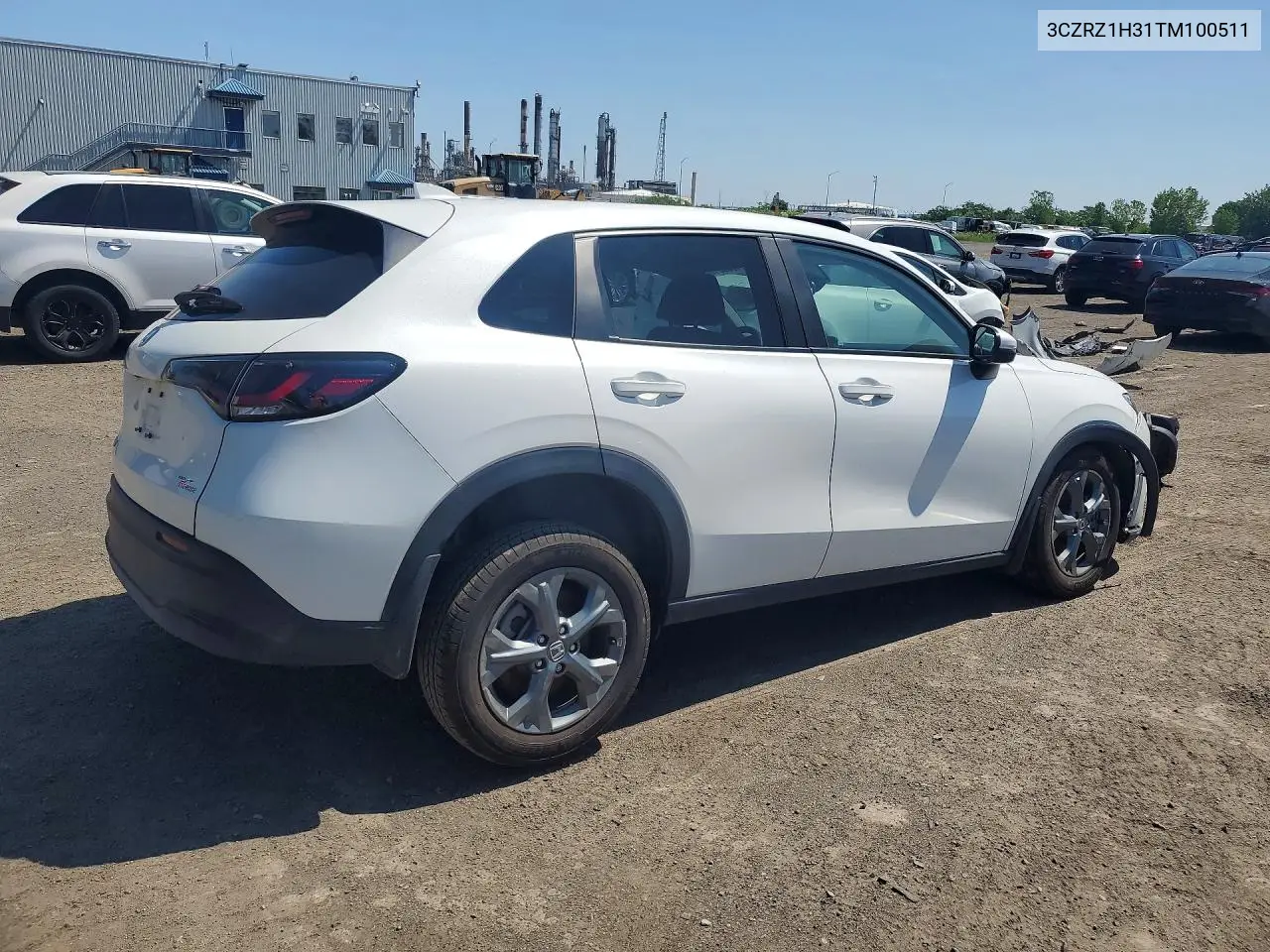 2026 Honda Hr-V Lx VIN: 3CZRZ1H31TM100511 Lot: 61563316