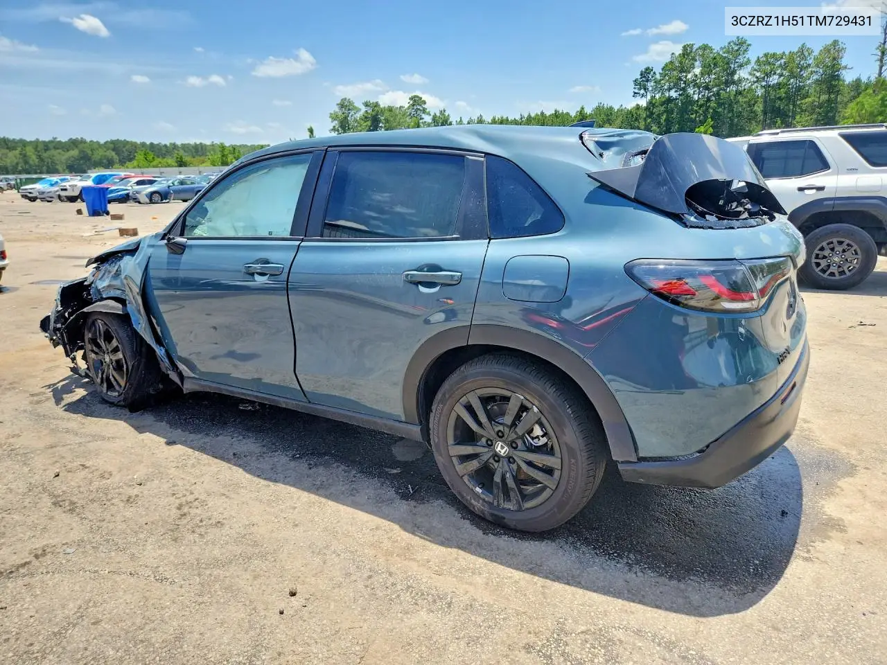 2026 Honda Hr-V Sport VIN: 3CZRZ1H51TM729431 Lot: 61597946