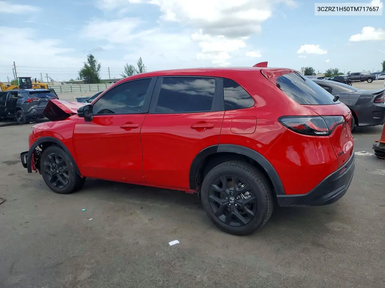 2026 Honda Hr-V Sport VIN: 3CZRZ1H50TM717657 Lot: 61606426