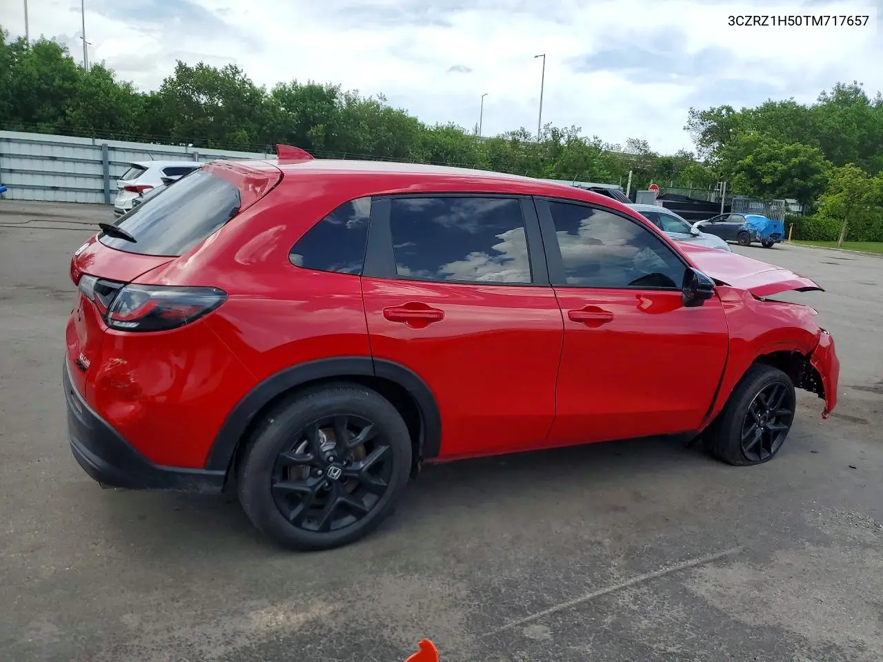 2026 Honda Hr-V Sport VIN: 3CZRZ1H50TM717657 Lot: 61606426