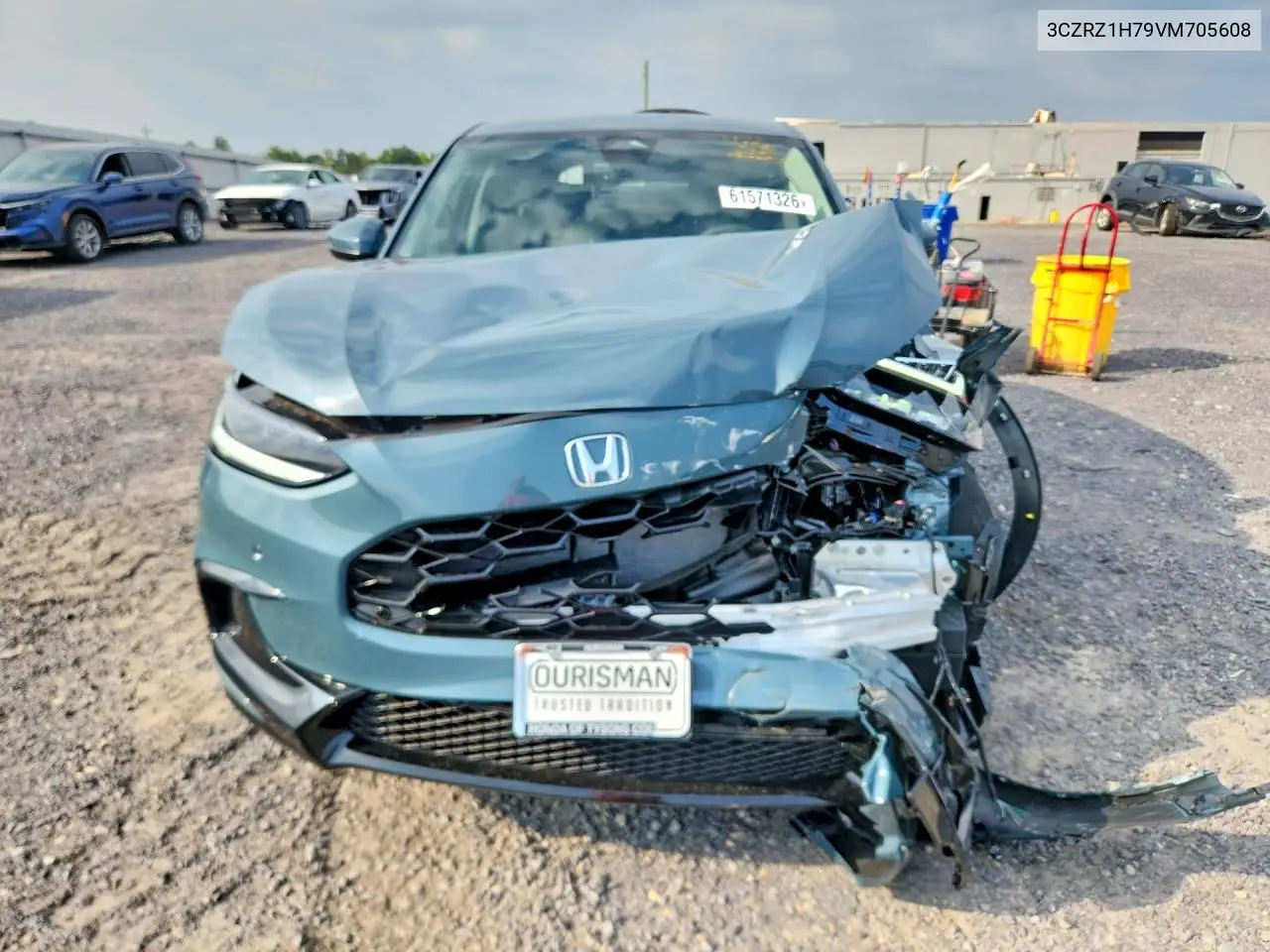 2027 Honda Hr-V Exl VIN: 3CZRZ1H79VM705608 Lot: 61571326