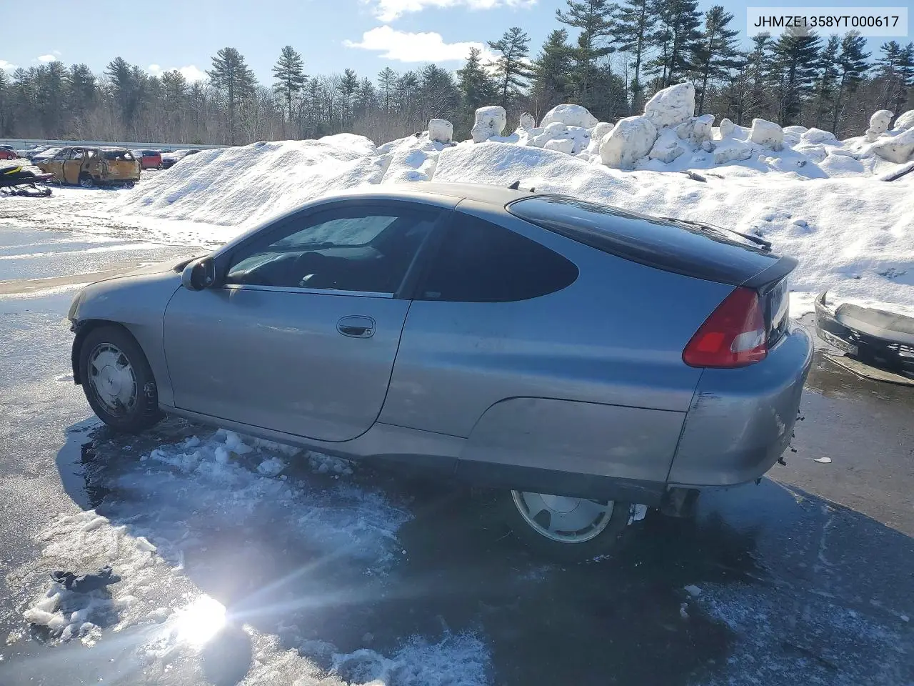 2000 Honda Insight VIN: JHMZE1358YT000617 Lot: 47087976