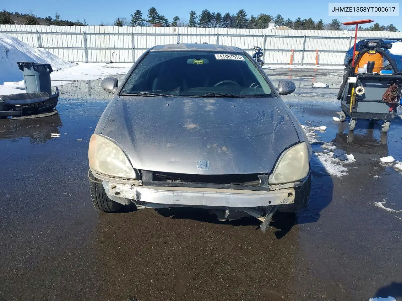 2000 Honda Insight VIN: JHMZE1358YT000617 Lot: 47087976