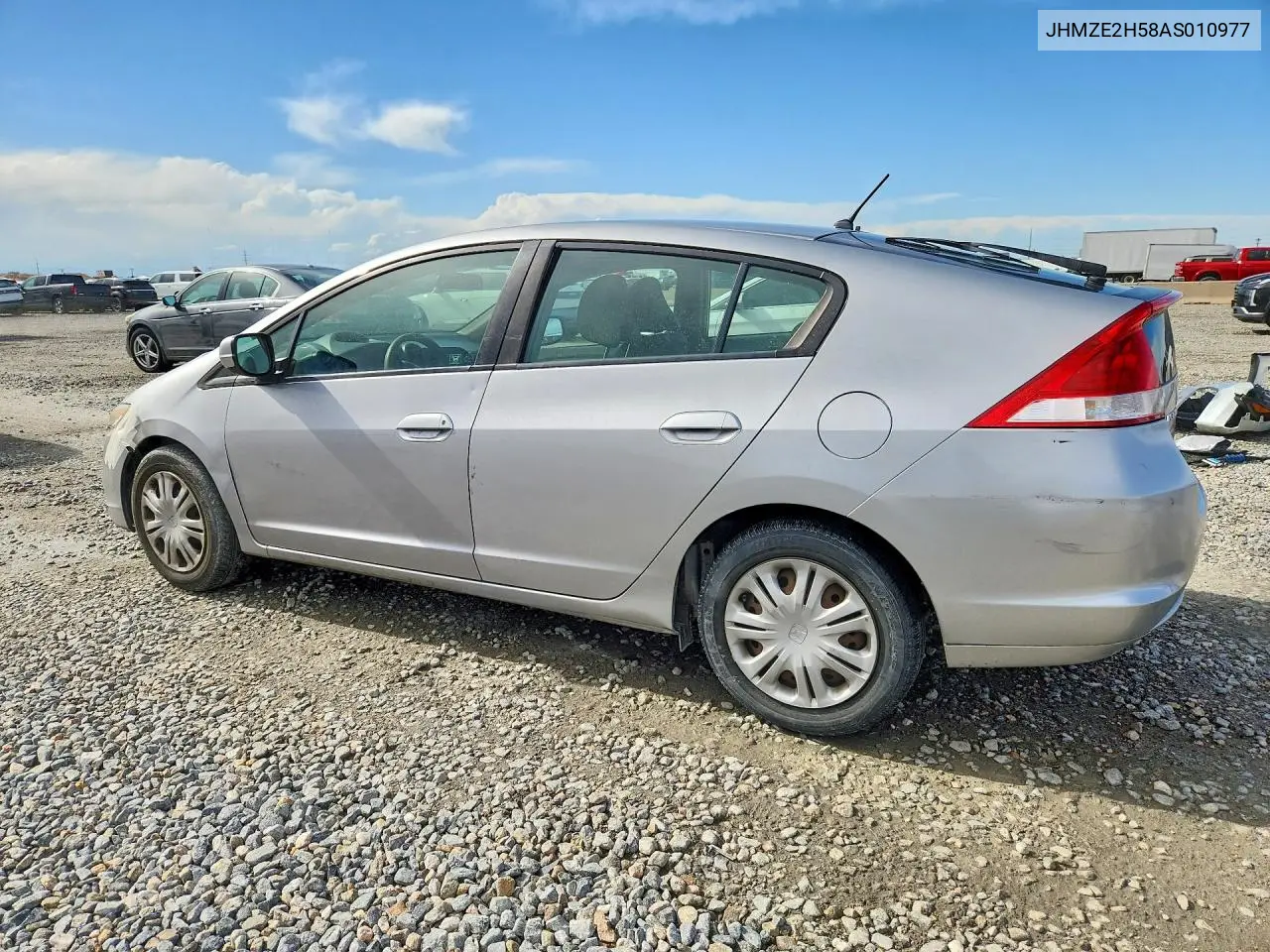 2010 Honda Insight Lx VIN: JHMZE2H58AS010977 Lot: 55589096