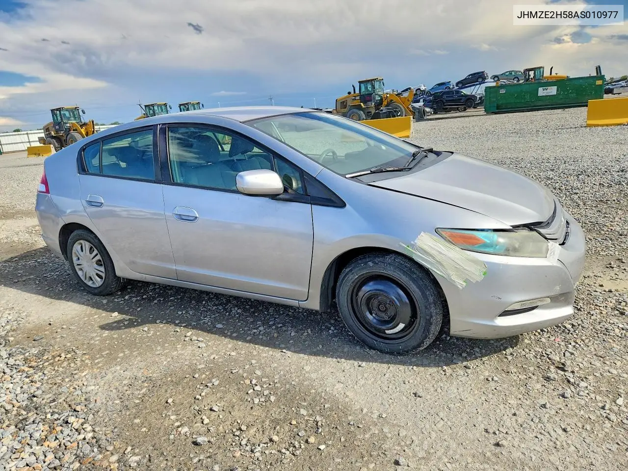 2010 Honda Insight Lx VIN: JHMZE2H58AS010977 Lot: 55589096