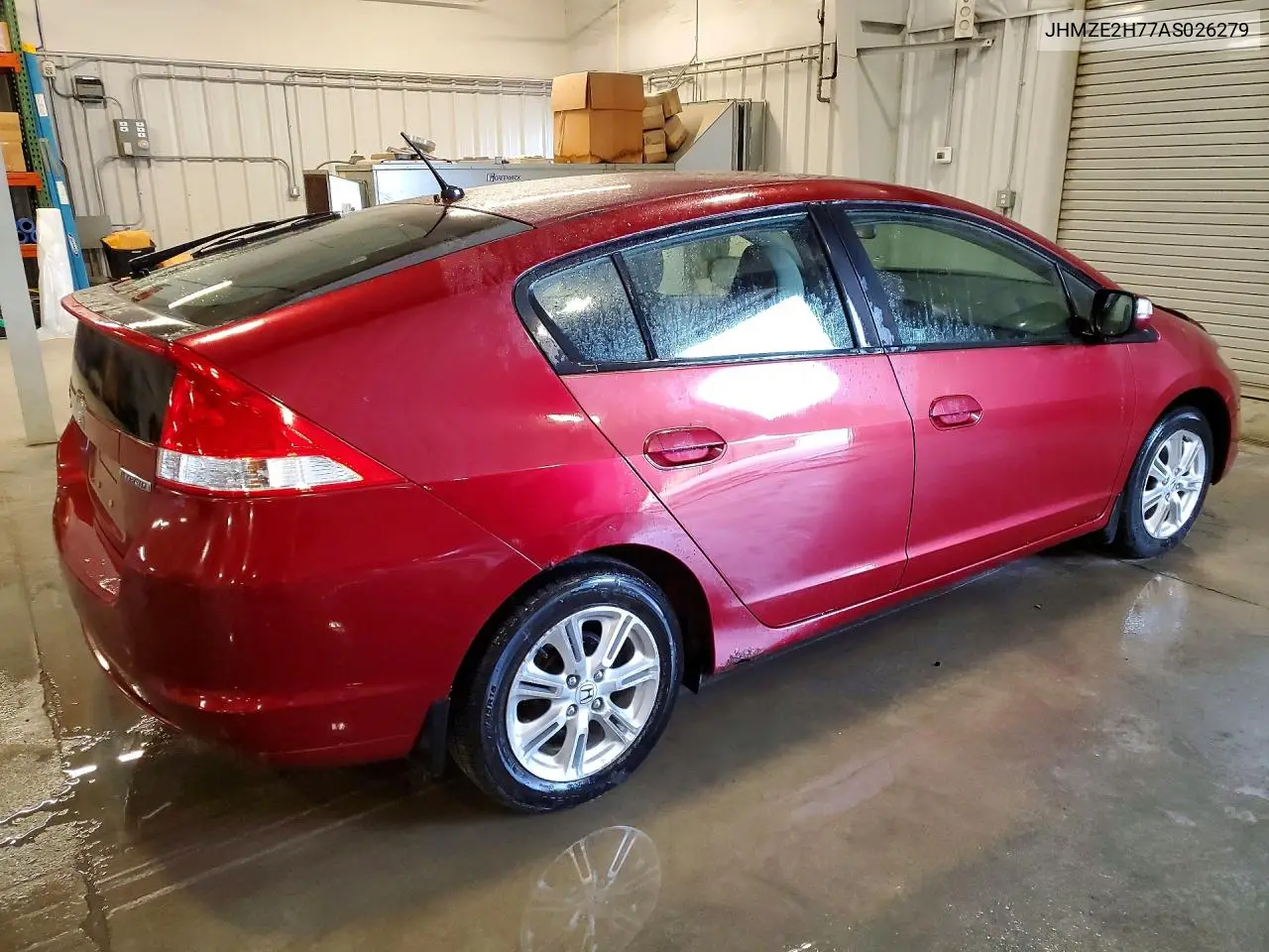2010 Honda Insight Ex VIN: JHMZE2H77AS026279 Lot: 58900366