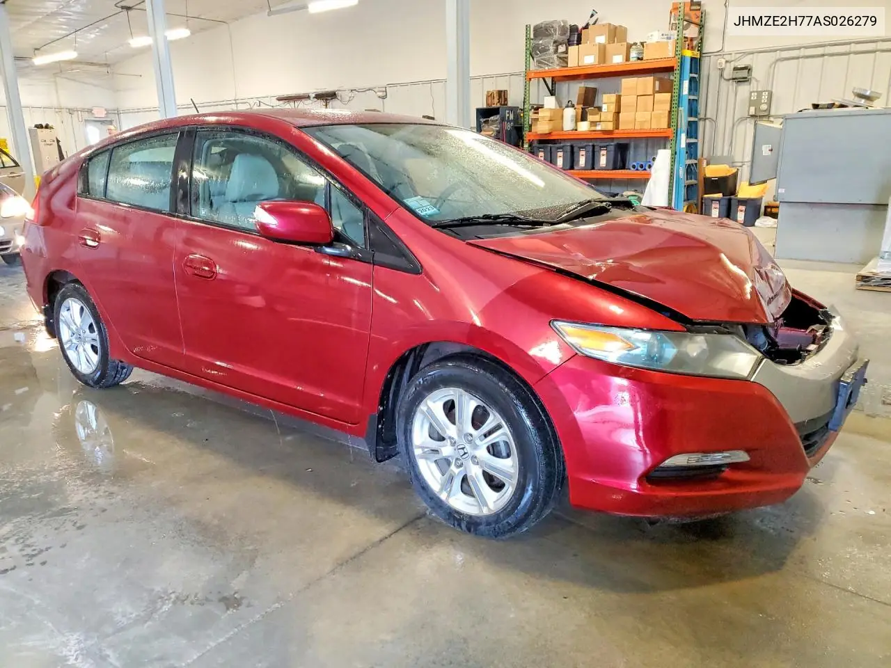 2010 Honda Insight Ex VIN: JHMZE2H77AS026279 Lot: 58900366