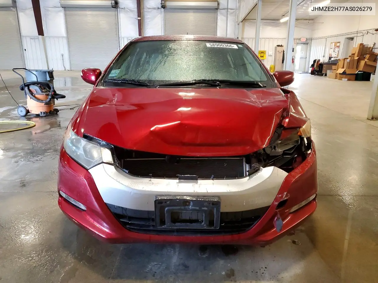 2010 Honda Insight Ex VIN: JHMZE2H77AS026279 Lot: 58900366