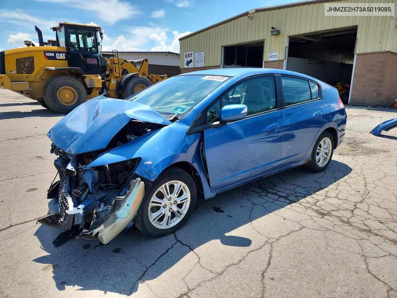 2010 Honda Insight Ex VIN: JHMZE2H73AS019085 Lot: 58952426