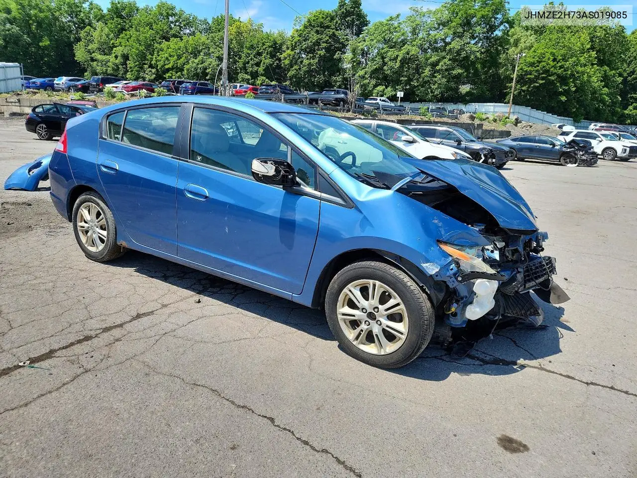 2010 Honda Insight Ex VIN: JHMZE2H73AS019085 Lot: 58952426