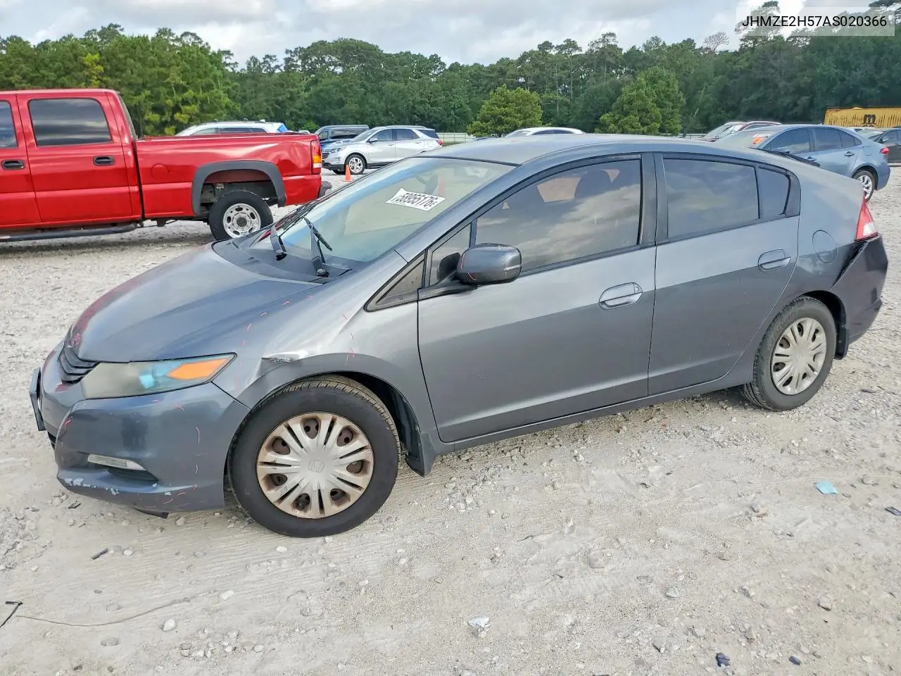 2010 Honda Insight Lx VIN: JHMZE2H57AS020366 Lot: 58955176