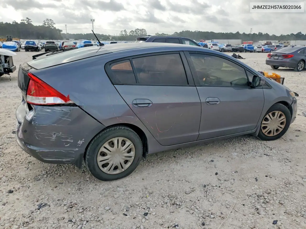 2010 Honda Insight Lx VIN: JHMZE2H57AS020366 Lot: 58955176