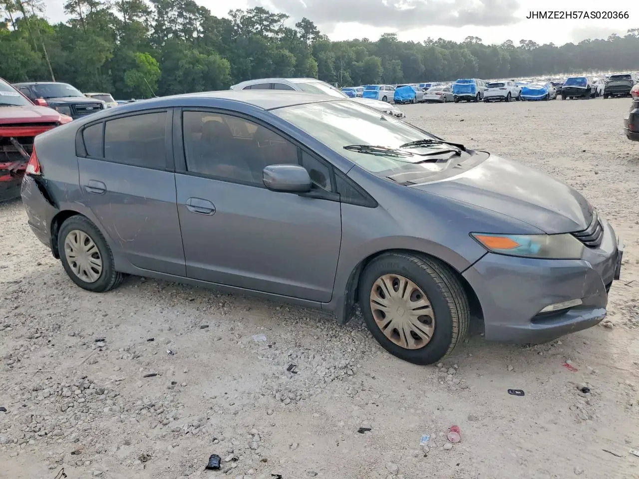 2010 Honda Insight Lx VIN: JHMZE2H57AS020366 Lot: 58955176