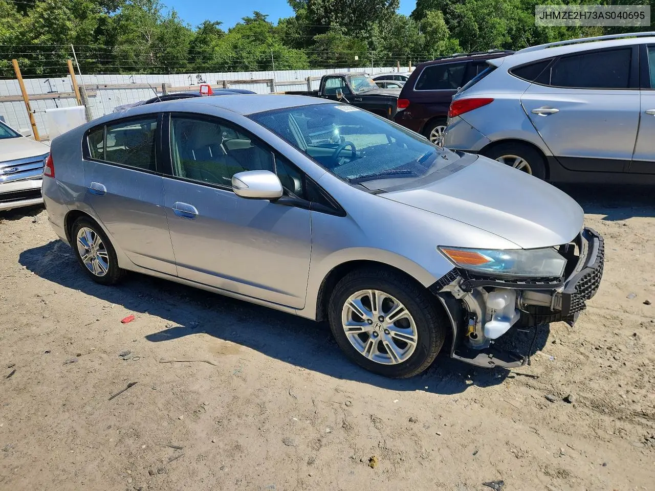 2010 Honda Insight Ex VIN: JHMZE2H73AS040695 Lot: 59067466
