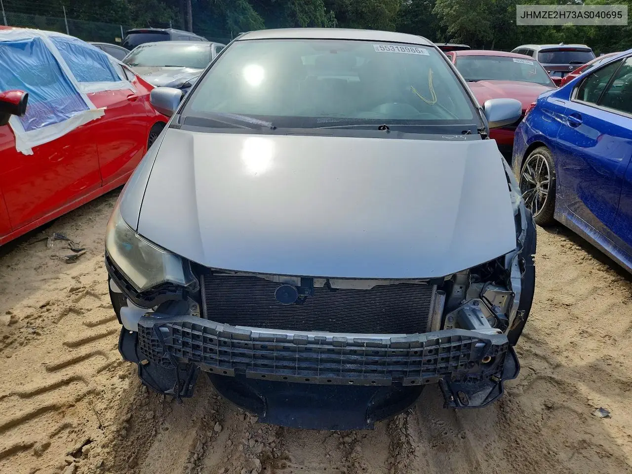 2010 Honda Insight Ex VIN: JHMZE2H73AS040695 Lot: 59067466