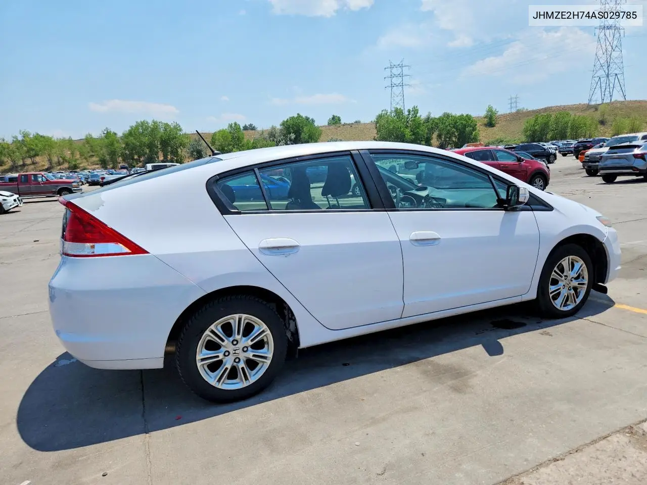 2010 Honda Insight Ex VIN: JHMZE2H74AS029785 Lot: 59644246
