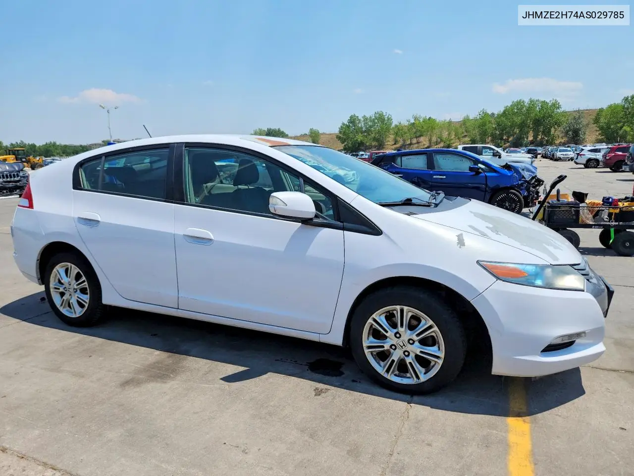 2010 Honda Insight Ex VIN: JHMZE2H74AS029785 Lot: 59644246