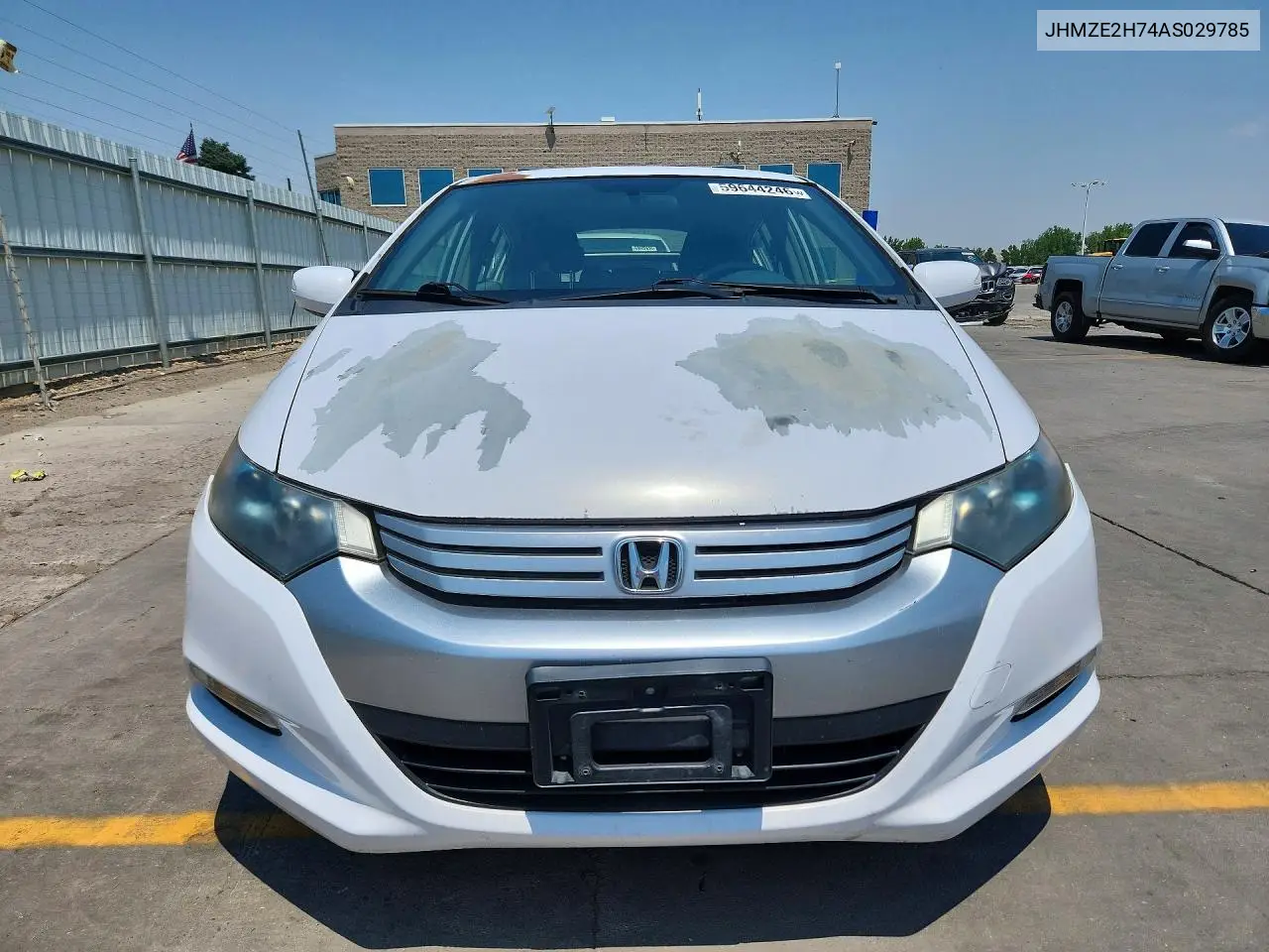 2010 Honda Insight Ex VIN: JHMZE2H74AS029785 Lot: 59644246