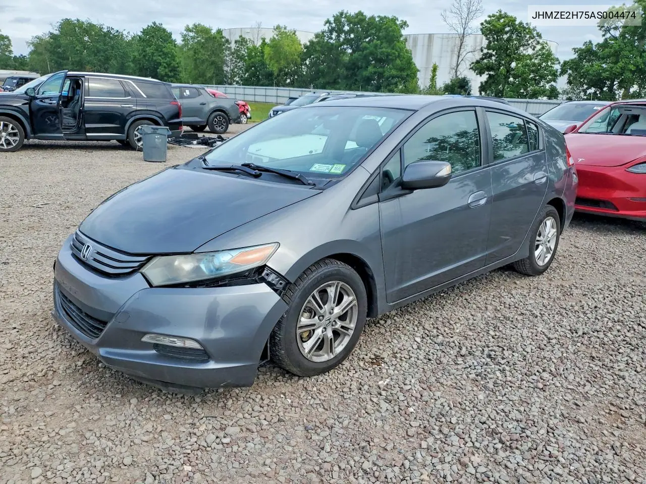 2010 Honda Insight Ex VIN: JHMZE2H75AS004474 Lot: 59777636