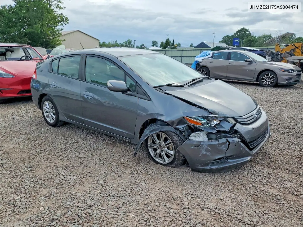 2010 Honda Insight Ex VIN: JHMZE2H75AS004474 Lot: 59777636