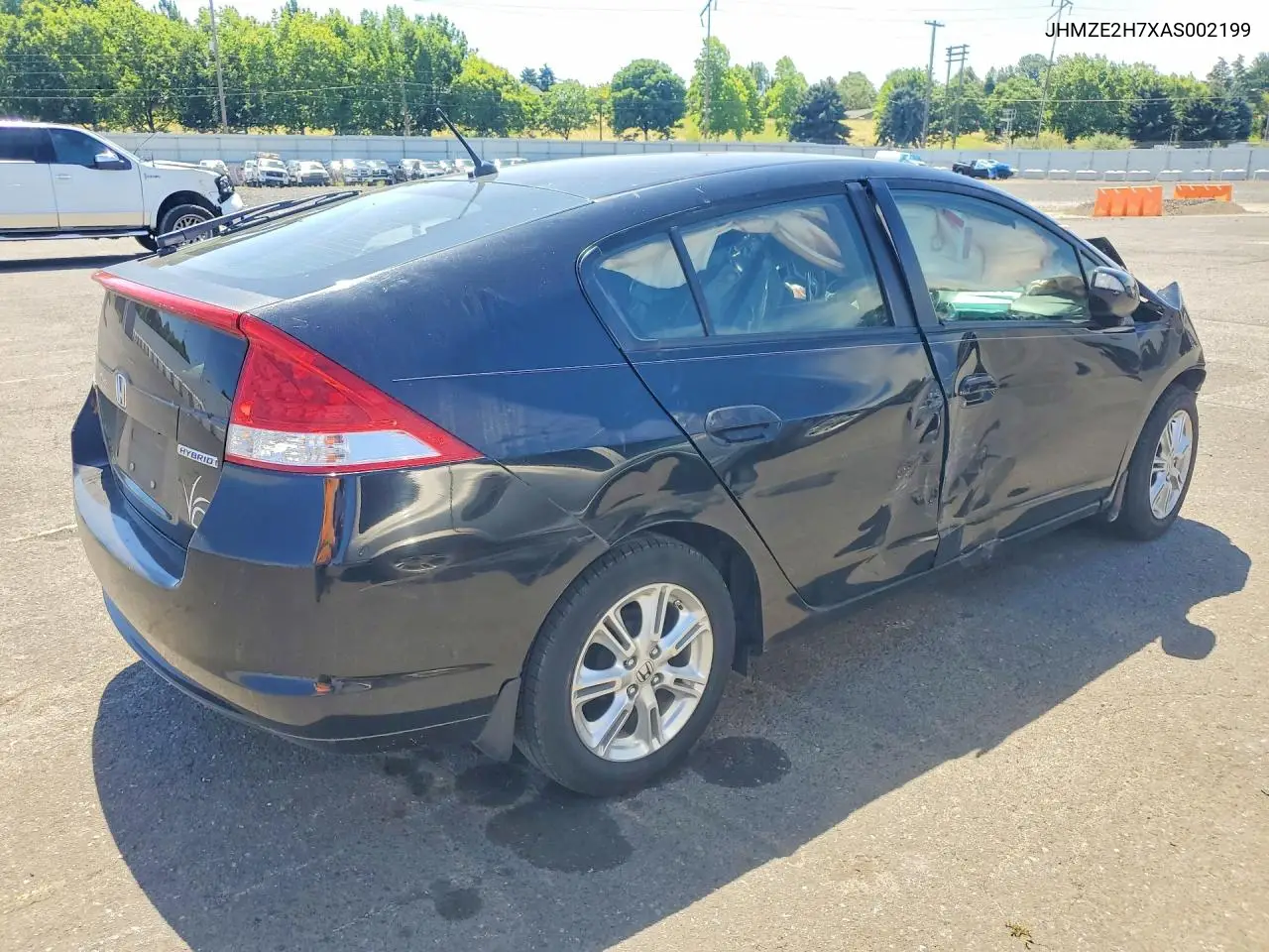 2010 Honda Insight VIN: JHMZE2H7XAS002199 Lot: 60168246